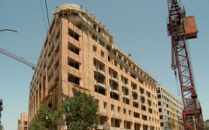 Ք.Երևան,  բնակելի շենք Հյուսիսային պողոտայում:
